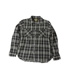 Iron Heart Ultra Heavy Flannel Motorcycle Specialties Genuine Quality Sz Medium